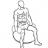 Bicep Curls Seated on Stability Ball